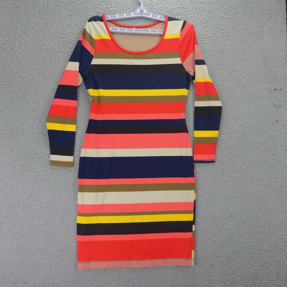 Plenty Tracy Reese Bodycon Dress Womens Small Striped Multicolor